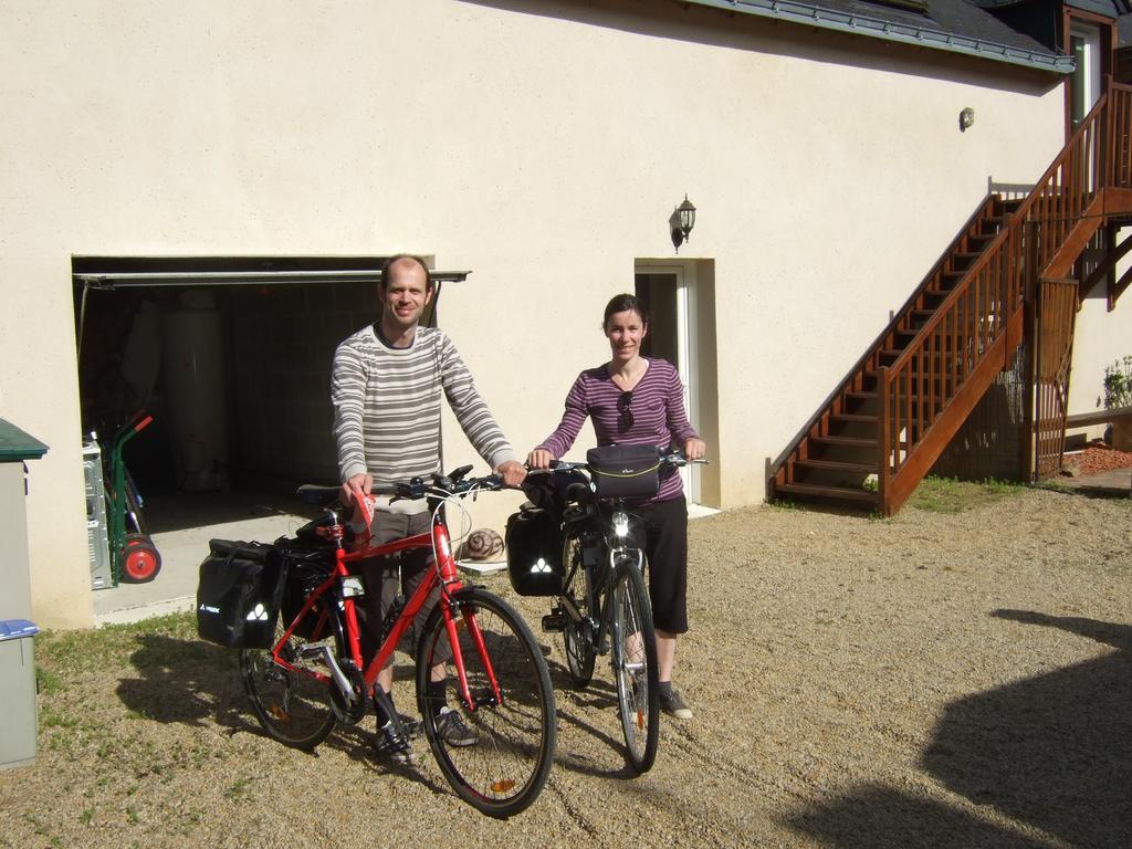 Les Escargots Bed and Breakfast Vauchrétien Esterno foto