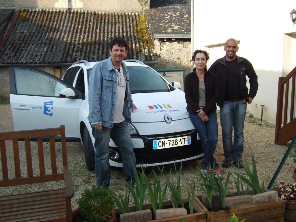 Les Escargots Bed and Breakfast Vauchrétien Esterno foto